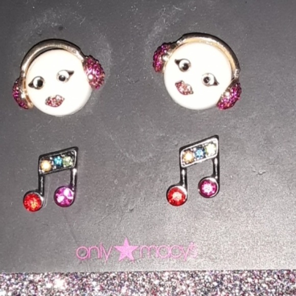 Betsey Johnson XOX TROLLS EARRINGS - Picture 2 of 5